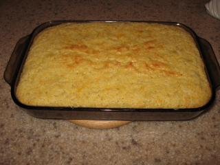 Fresh from the oven and nicely browned.