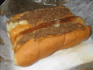 Two real, authentic Coney Island Dogs to go! Click for a larger view.