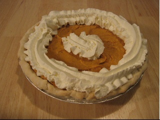 No Bake Pumpkin Cream Pie.