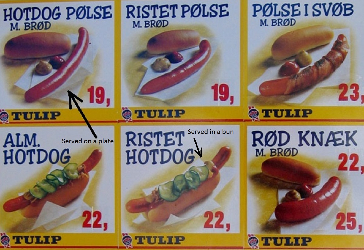 plads trængsler makker Rød Pølse (Danish Hot Dogs) by Larry Andersen