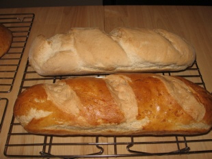 Round Sourdough Bread by Larry Andersen